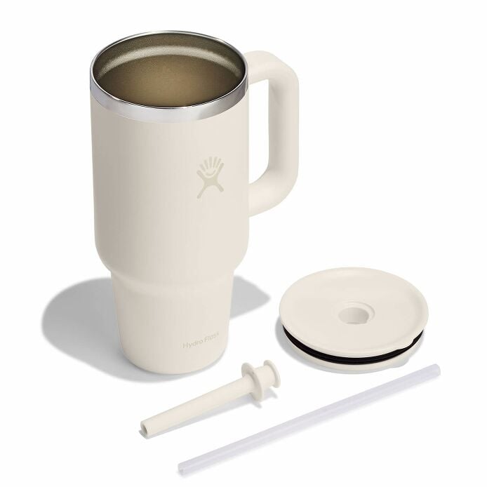 32 oz Travel Tumbler Ivory