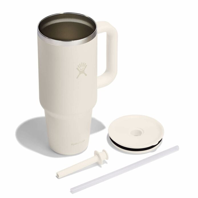 40 oz Travel Tumbler Ivory