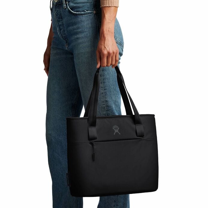 8 L Insulated Lunch Tote Black