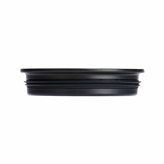 Medium Closeable Press-In Lid Black