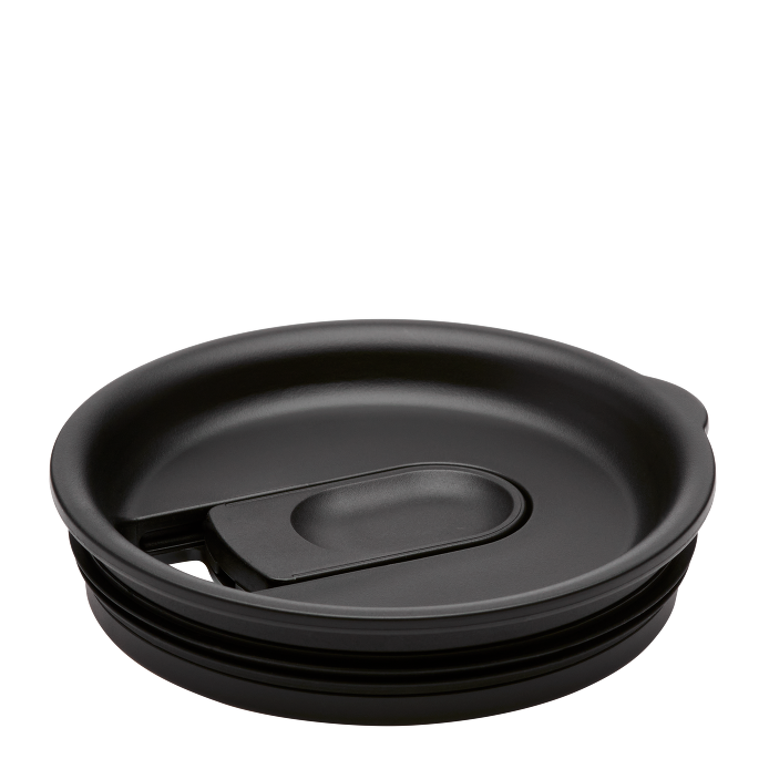 Medium Closeable Press-In Lid Black