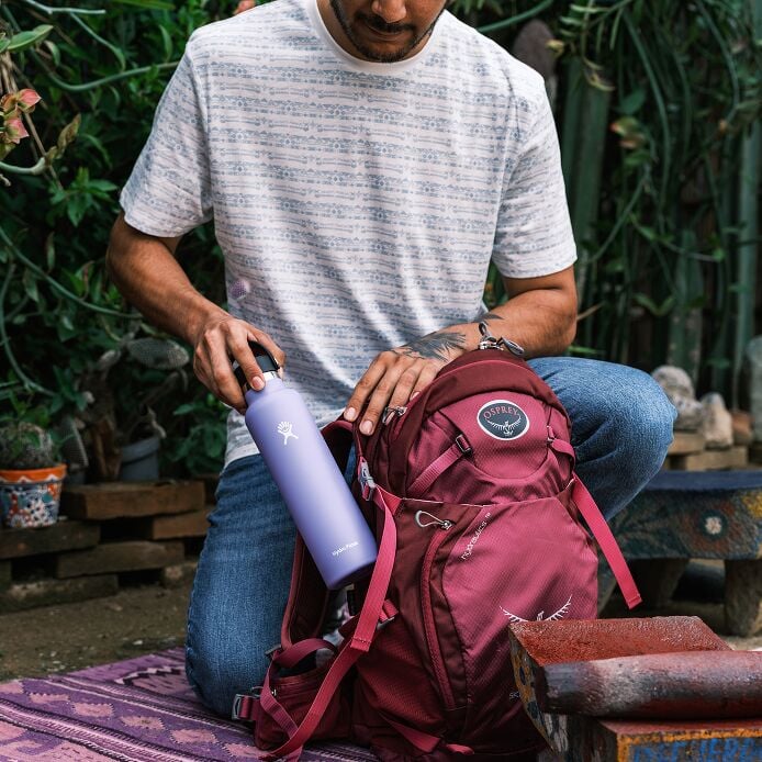 21 oz Standard Mouth Indigo