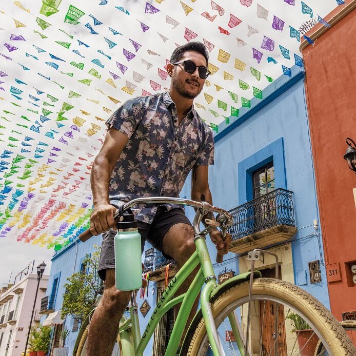 32 oz Wide Mouth with Flex Chug Cap Indigo