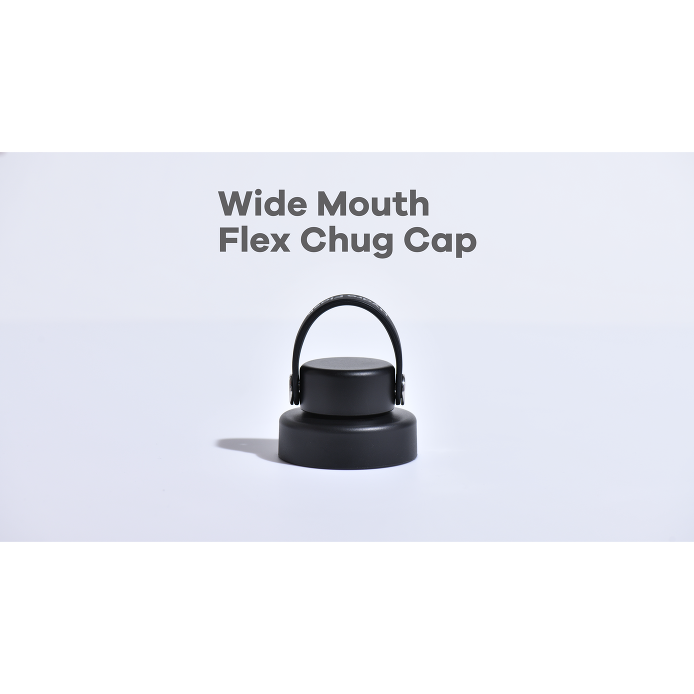 32 oz Wide Mouth with Flex Chug Cap Black