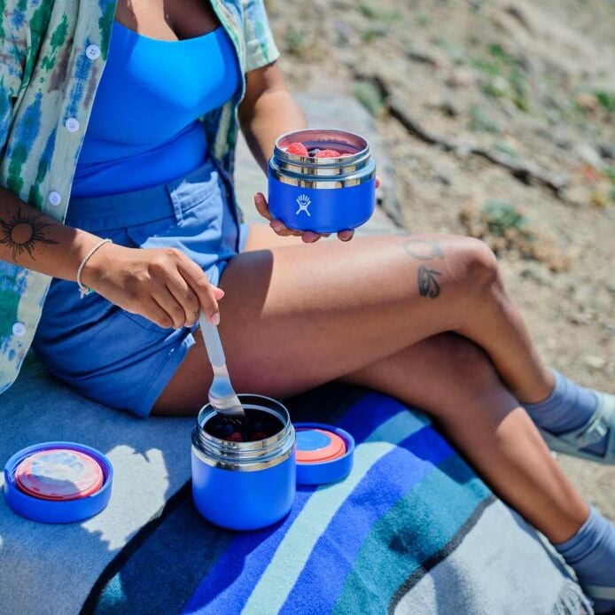 12 oz Insulated Food Jar Black