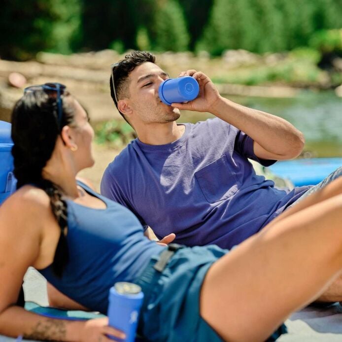 12 oz Slim Cooler Cup Cascade