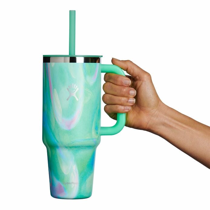 40 oz Travel Tumbler Jelly Green