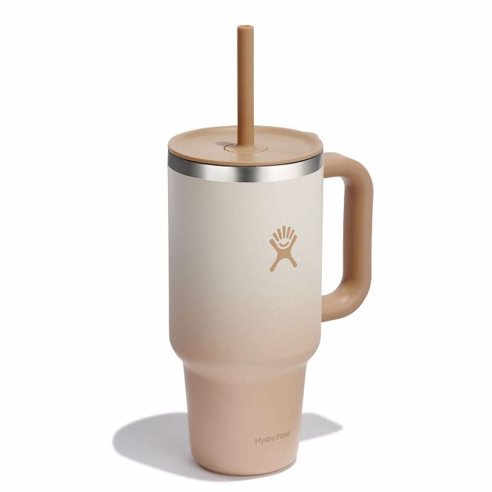 32 oz Travel Tumbler Honey Ombre