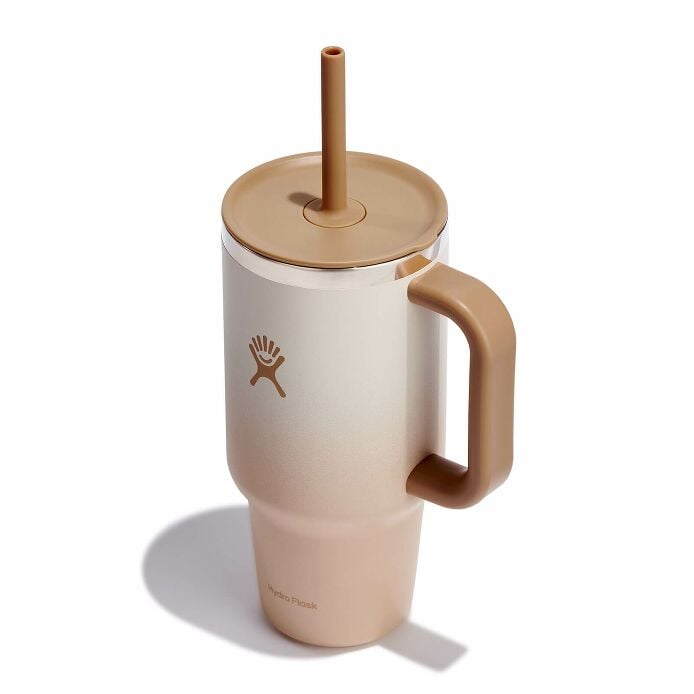 32 oz Travel Tumbler Honey Ombre