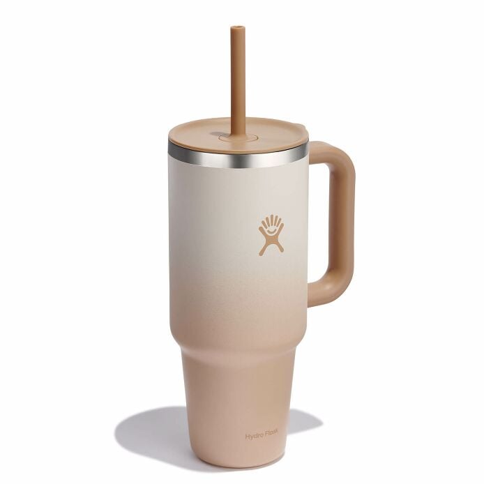 40 oz Travel Tumbler Honey Ombre