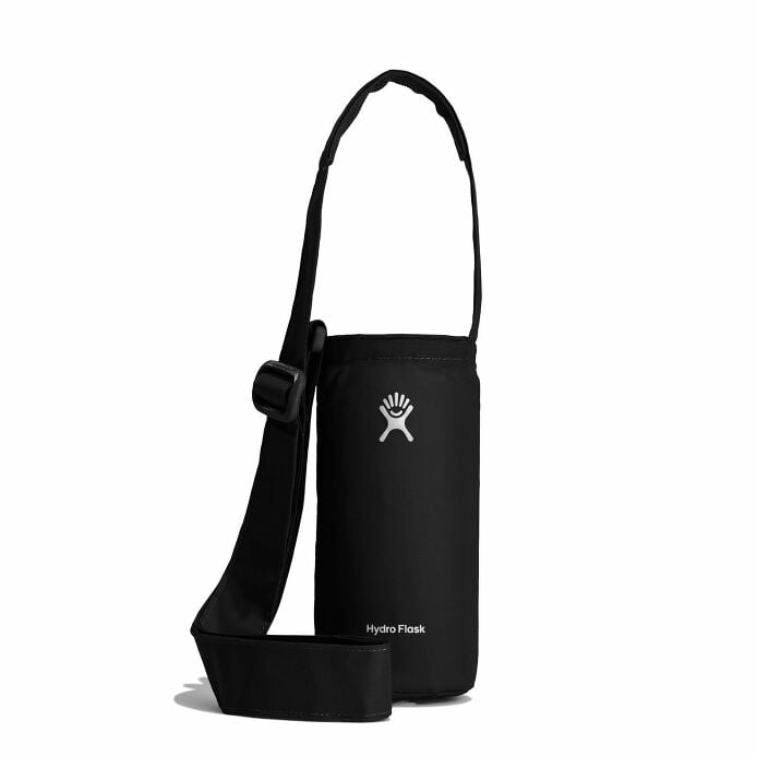 Small Packable Bottle Sling Black