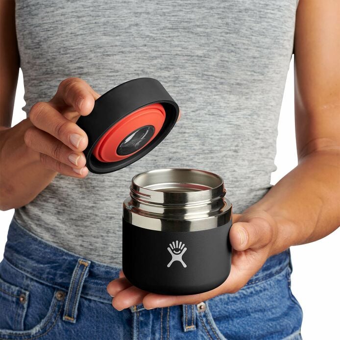 8 oz Insulated Food Jar Black