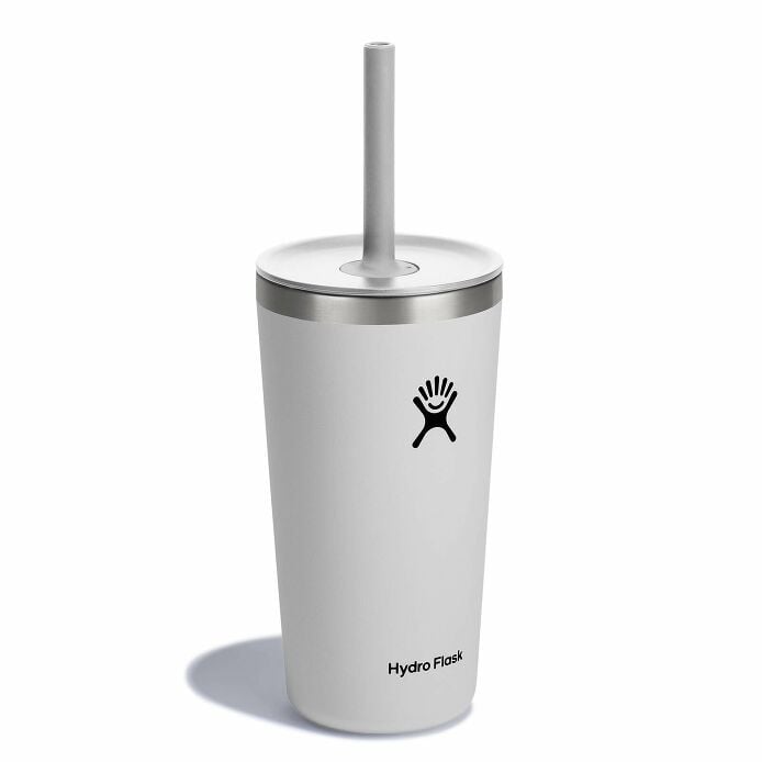20 oz All Around™ Tumbler with Straw Lid White