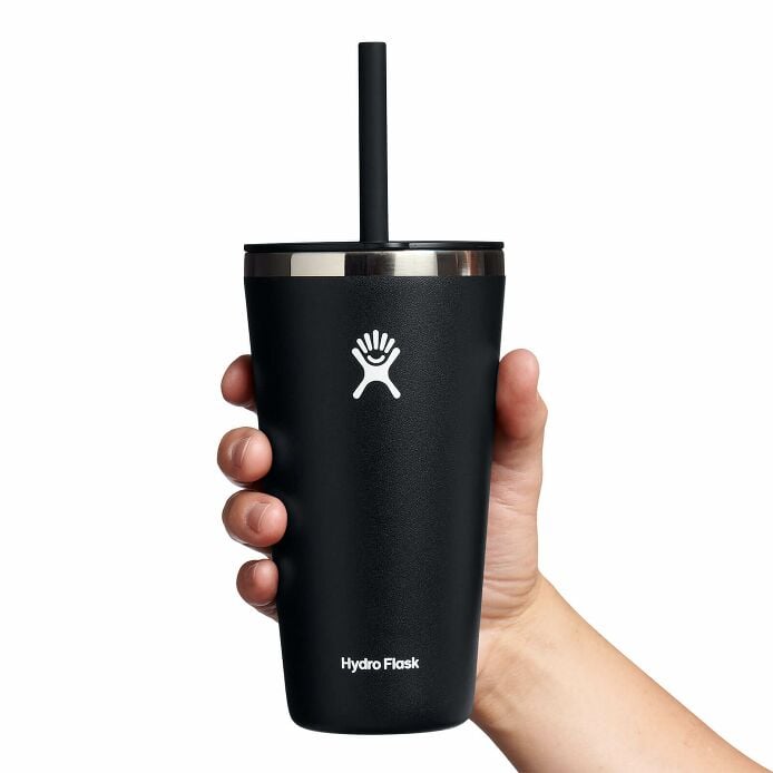 28 oz All Around™ Tumbler with Straw Lid Black