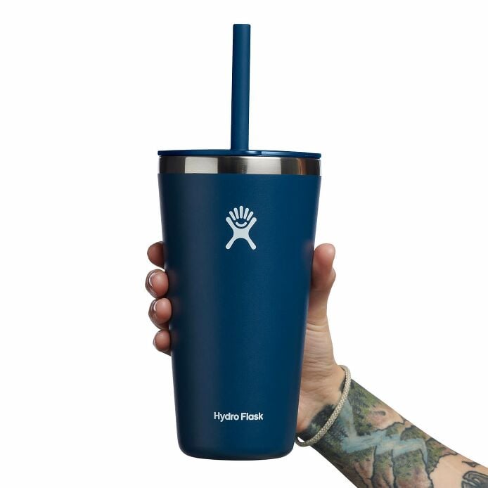 28 oz All Around™ Tumbler with Straw Lid Indigo