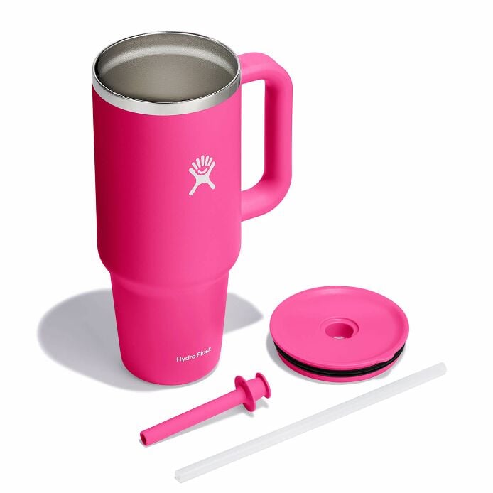 40 oz Travel Tumbler Zinnia