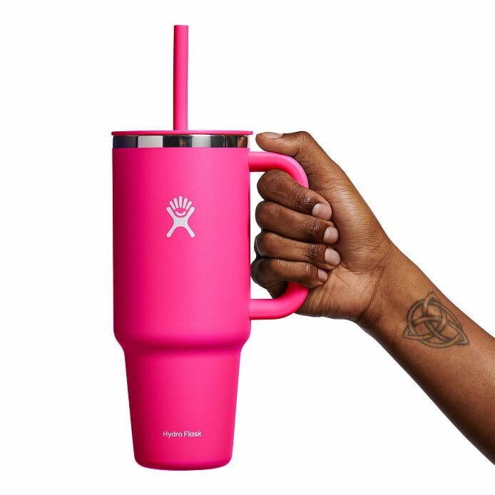 40 oz Travel Tumbler Zinnia