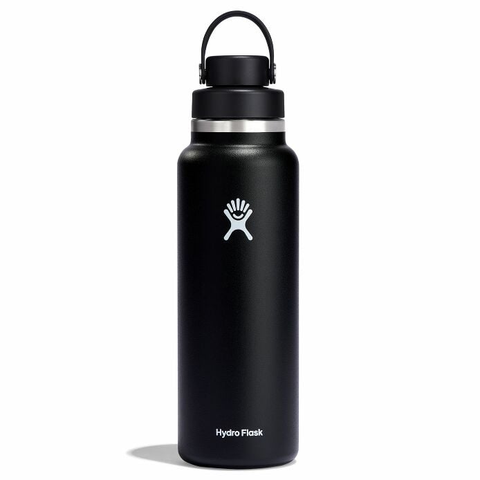 40 oz Wide Mouth with Flex Chug Cap Black