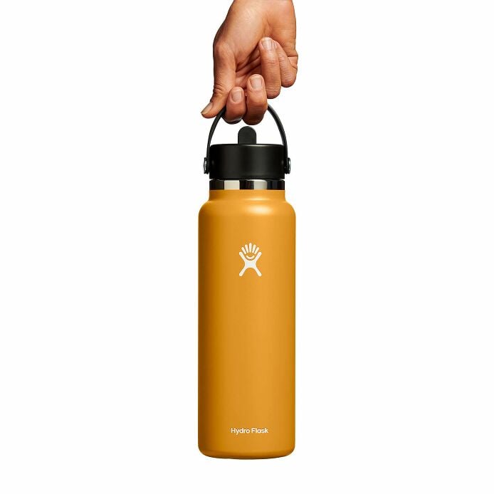 40 oz Wide Mouth with Flex Straw Cap Fossil