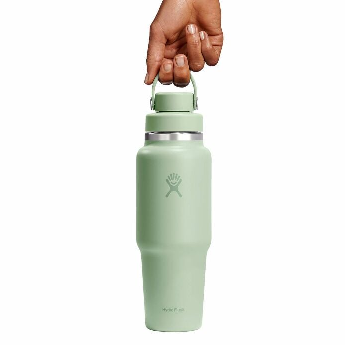 32 oz Wide Mouth Travel Bottle with Flex Chug Cap Aloe