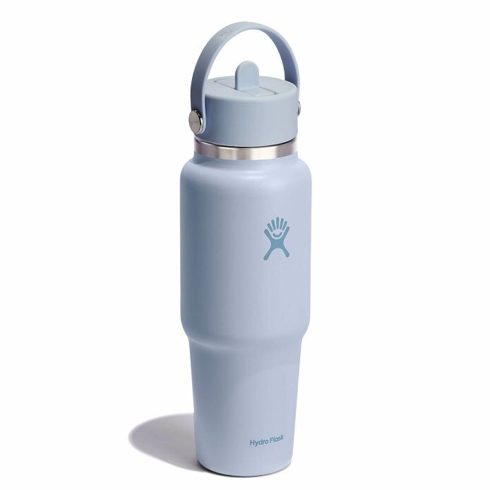 32 oz Wide Mouth Travel Bottle with Flex Straw Cap Surf