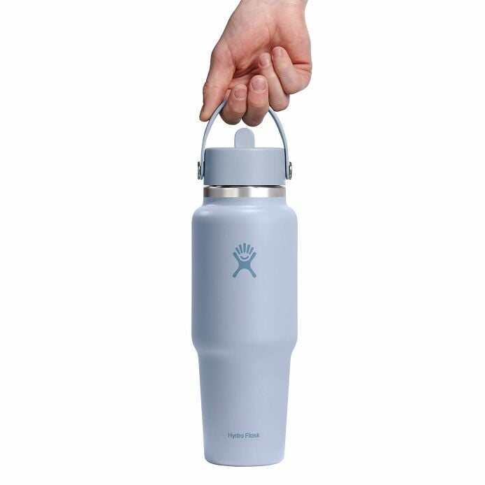 32 oz Wide Mouth Travel Bottle with Flex Straw Cap Surf